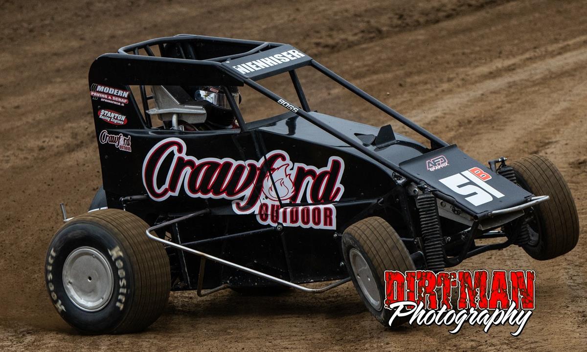 Paul Nienhiser 14th in Outdoor Midget Debut