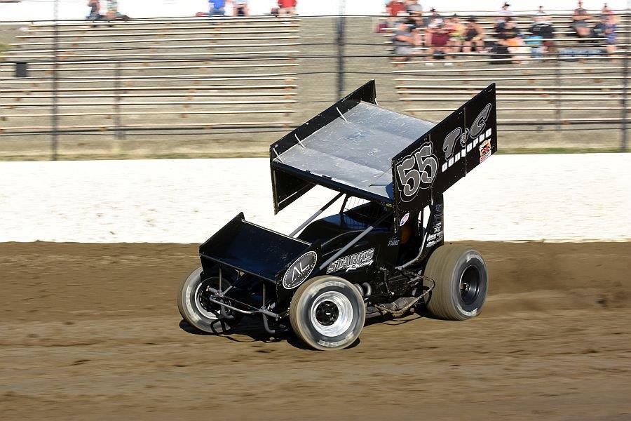 Starks Optimistic Following DNF During Skagit Speedway Season Finale