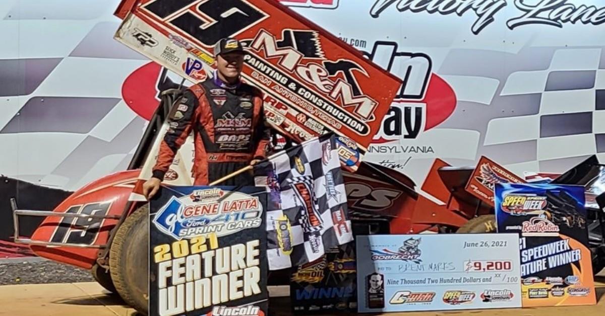 BRENT MARKS BACK IN VICTORY LANE AT LINCOLN SPEEDWAY; Sammy Rial Victorious in Extreme Stock Feature