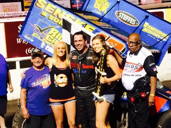 Bouncing off the wall: Dobmeier tops Huset’s