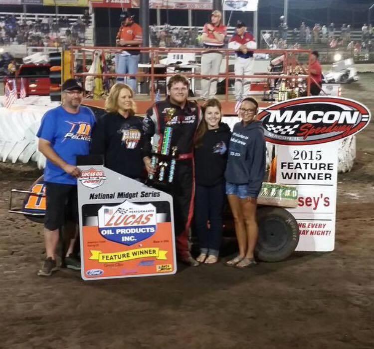 Andrew Felker Sweeps POWRi “Freedom Fest” at Macon, Takes Sixth in Angell Park Return!