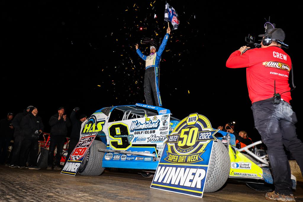 ‘SUPER MATT’ RETURNS: Matt Sheppard Wins Third Salute To The Troops 150 Title