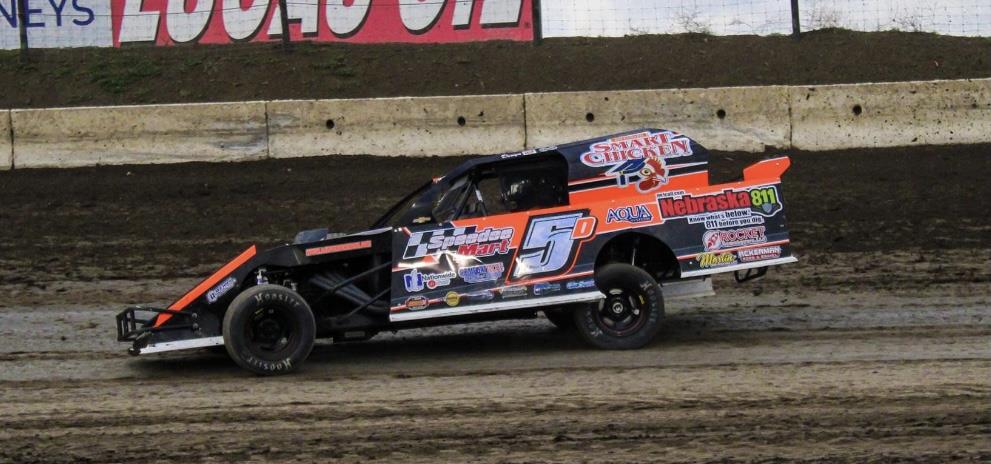 Peterson picks up first win of season at I-80 Speedway