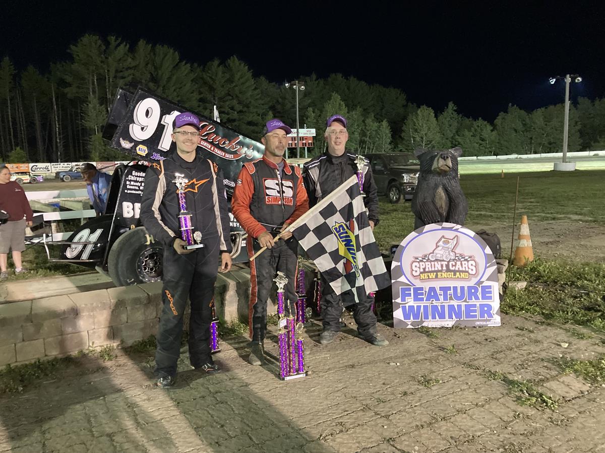 Holcomb VISIT'S Victory Lane