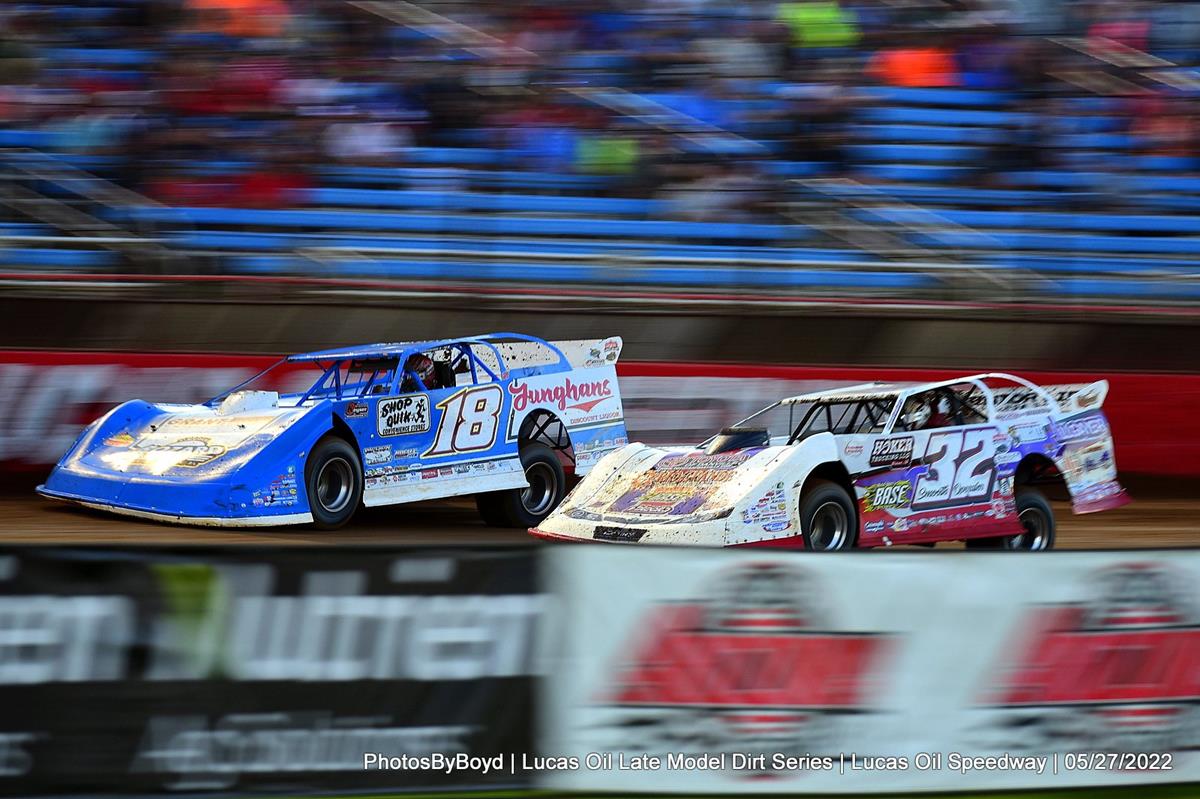 Lucas Oil Speedway (Wheatland, Mo.) – Lucas Oil Late Model Dirt Series – Show-Me 100 – May 27-28th, 2022. (Todd Boyd photo)