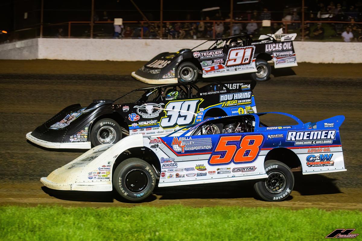 Lucas Oil Speedway (Wheatland, Mo.) – Lucas Oil Late Model Dirt Series – Show-Me 100 – May 27-28th, 2022. (Heath Lawson photo)