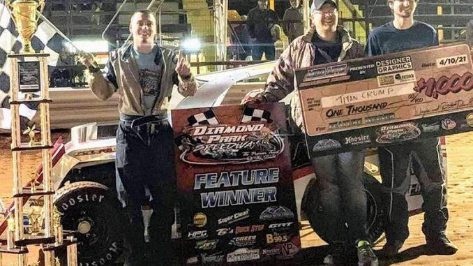 Crump up to Challenge at Diamond Park in IMCA STARS ModLite Challenge Series Opener