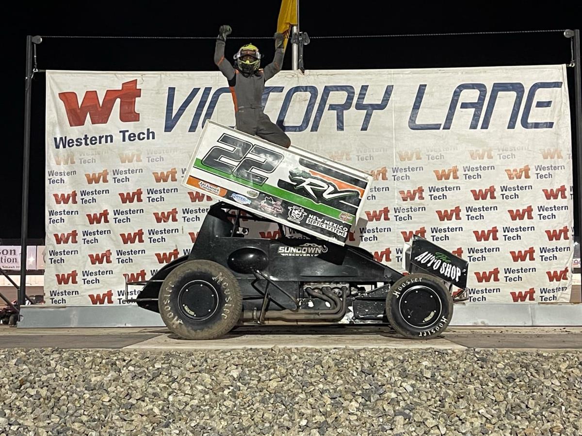 Justin Lasiter Lands Career-First POWRi Vado Super Sprint Victory