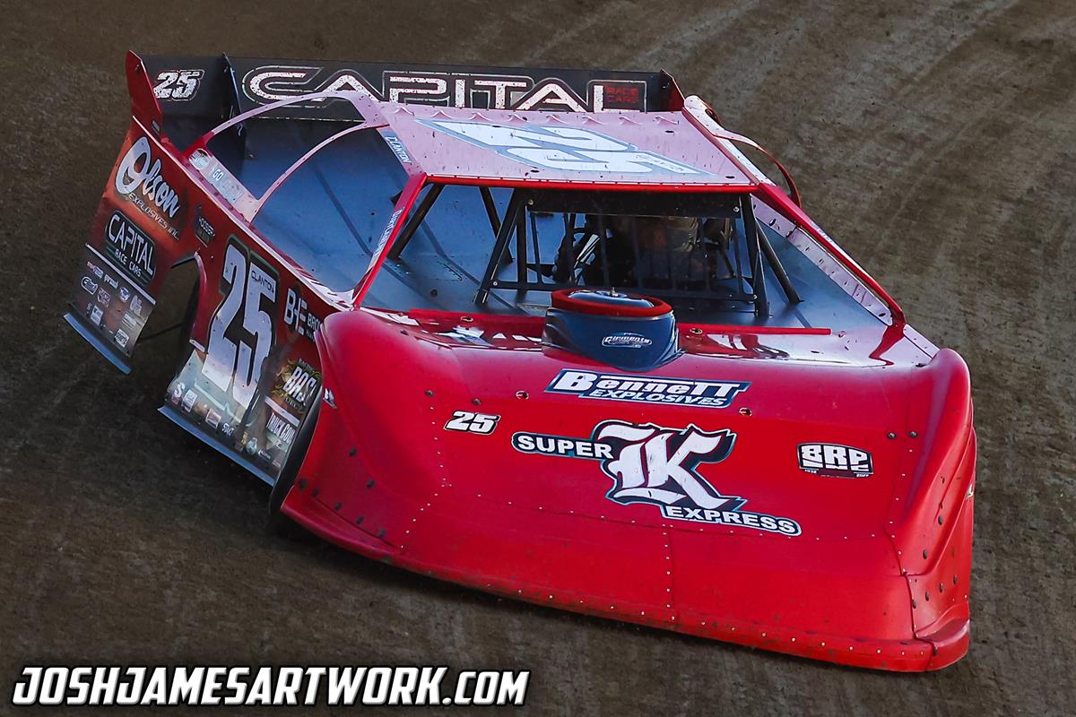 Volusia Speedway Park (Barberville, FL) – World of Outlaws Case Late Model Series – DIRTcar Nationals – February 13th-18th. (Josh James Artwork)
