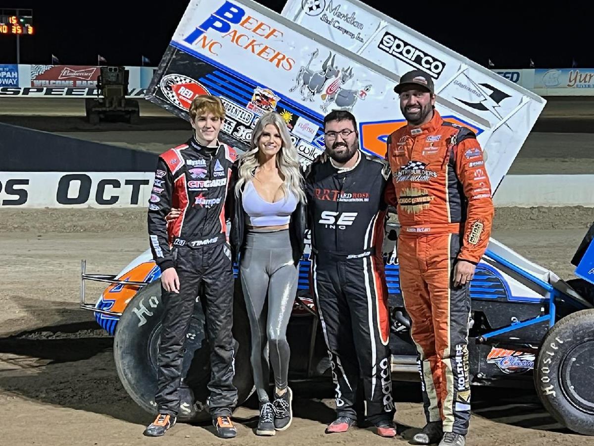 Dominic Scelzi Steers To Friday Night ASCS Southwest Victory At Cocopah Speedway