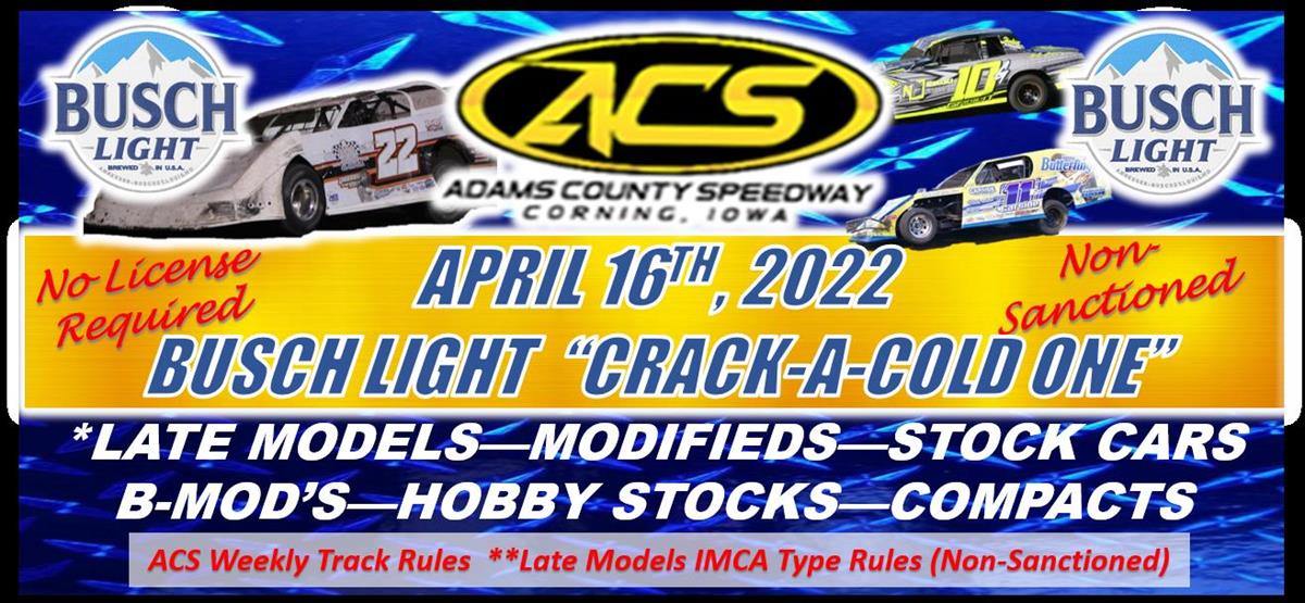 Busch Light "Crack-A-Cold One" Spring Spectacular to Open 2022 Season