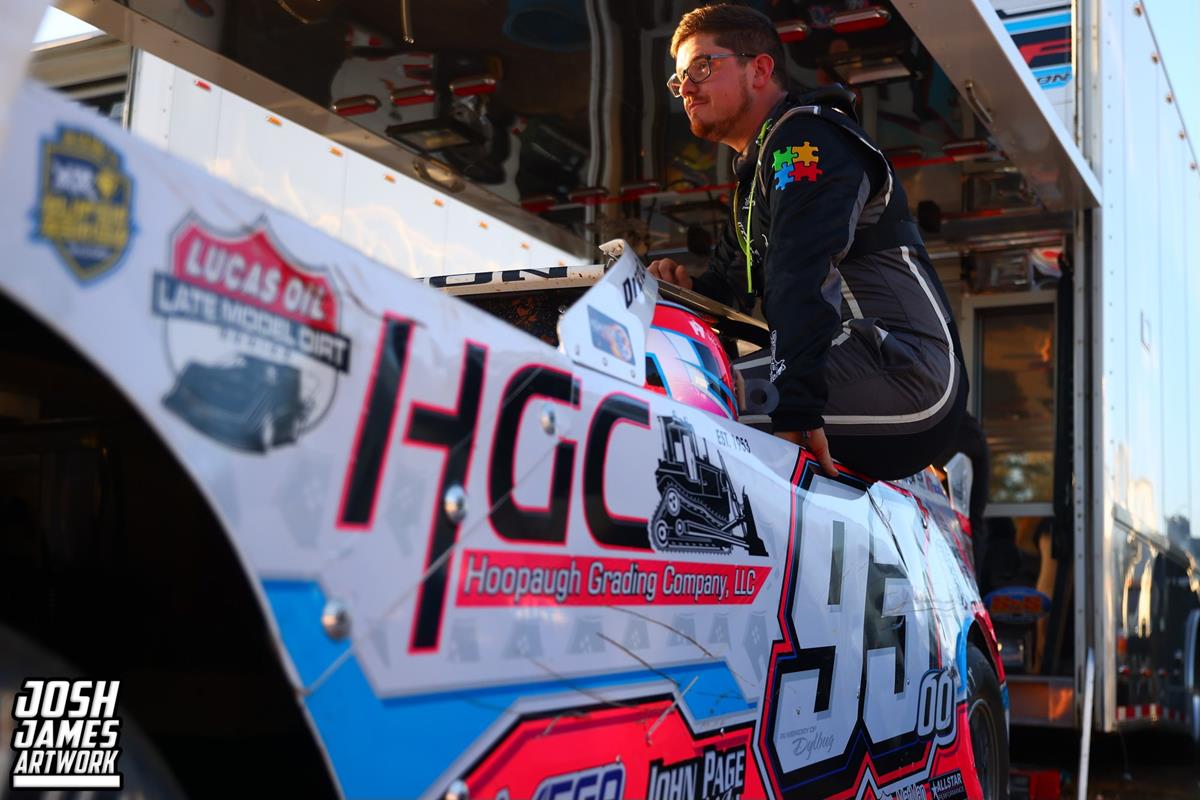 The Dirt Track at Charlotte (Concord, N.C.) – World of Outlaws Case Late Model Series – World Finals – November 6th-9th, 2024. (Josh James Artwork)