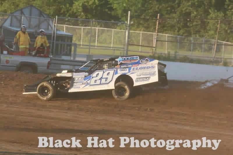 Top-5 finish in Modified at Davenport Speedway