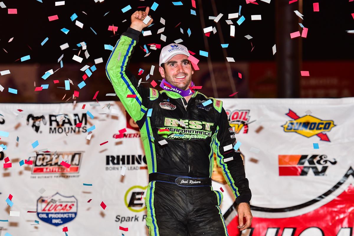 Josh Richards Victorious in First Appearance at Macon!