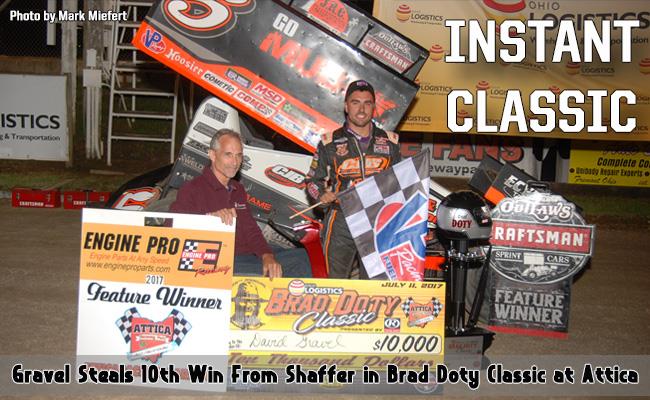 David Gravel Steals Brad Doty Classic From Tim Shaffer at Attica