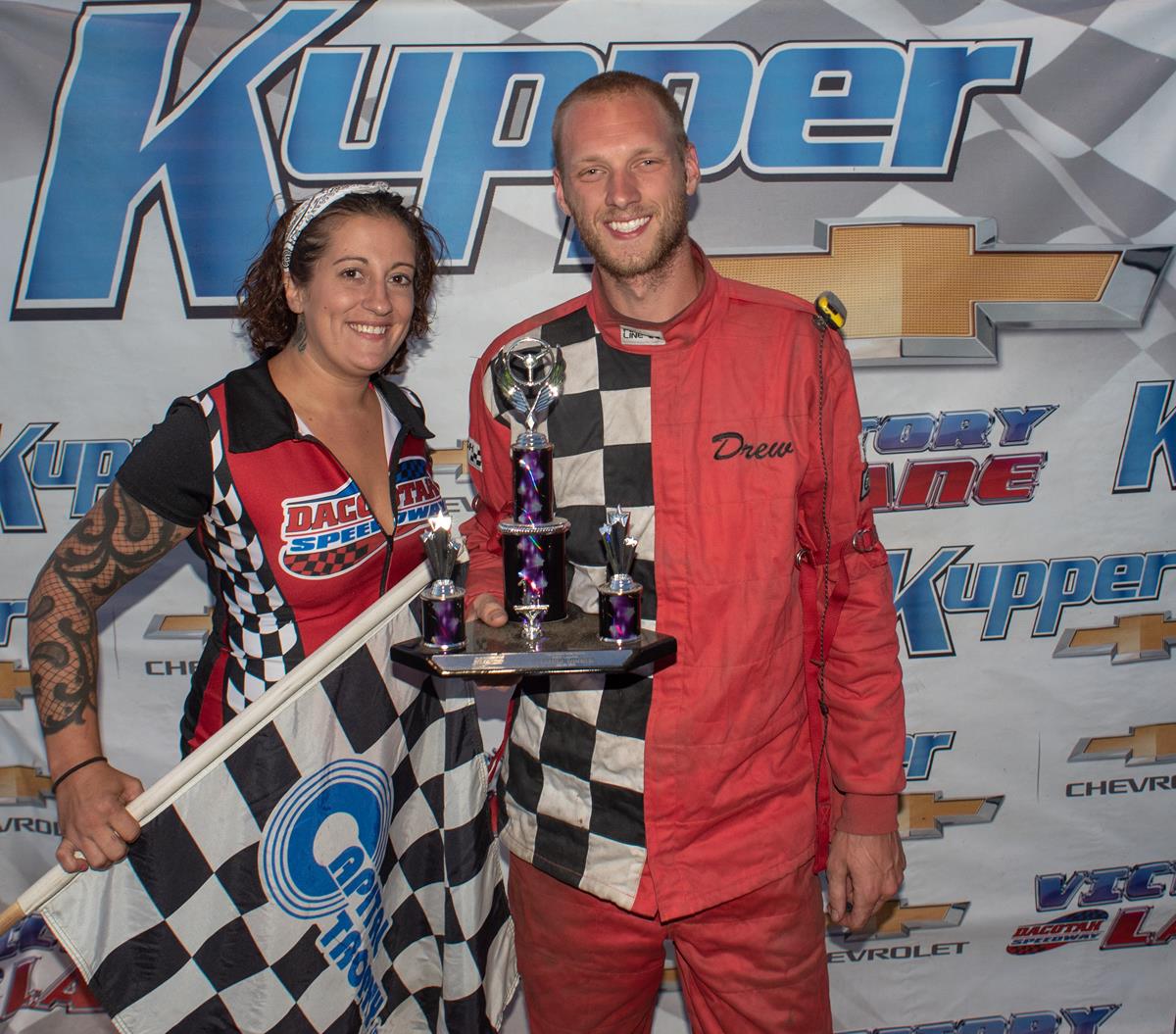 Papke Returns to Victory at Dacotah Speedway