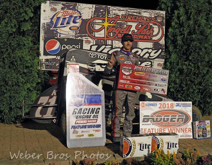 “Carrick edges Seavey to win Pepsi Midget Nationals” “Sixth event win for Kunz team”