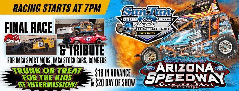 ASCS Desert Non-Wing Is Back At Arizona Speedway This Saturday