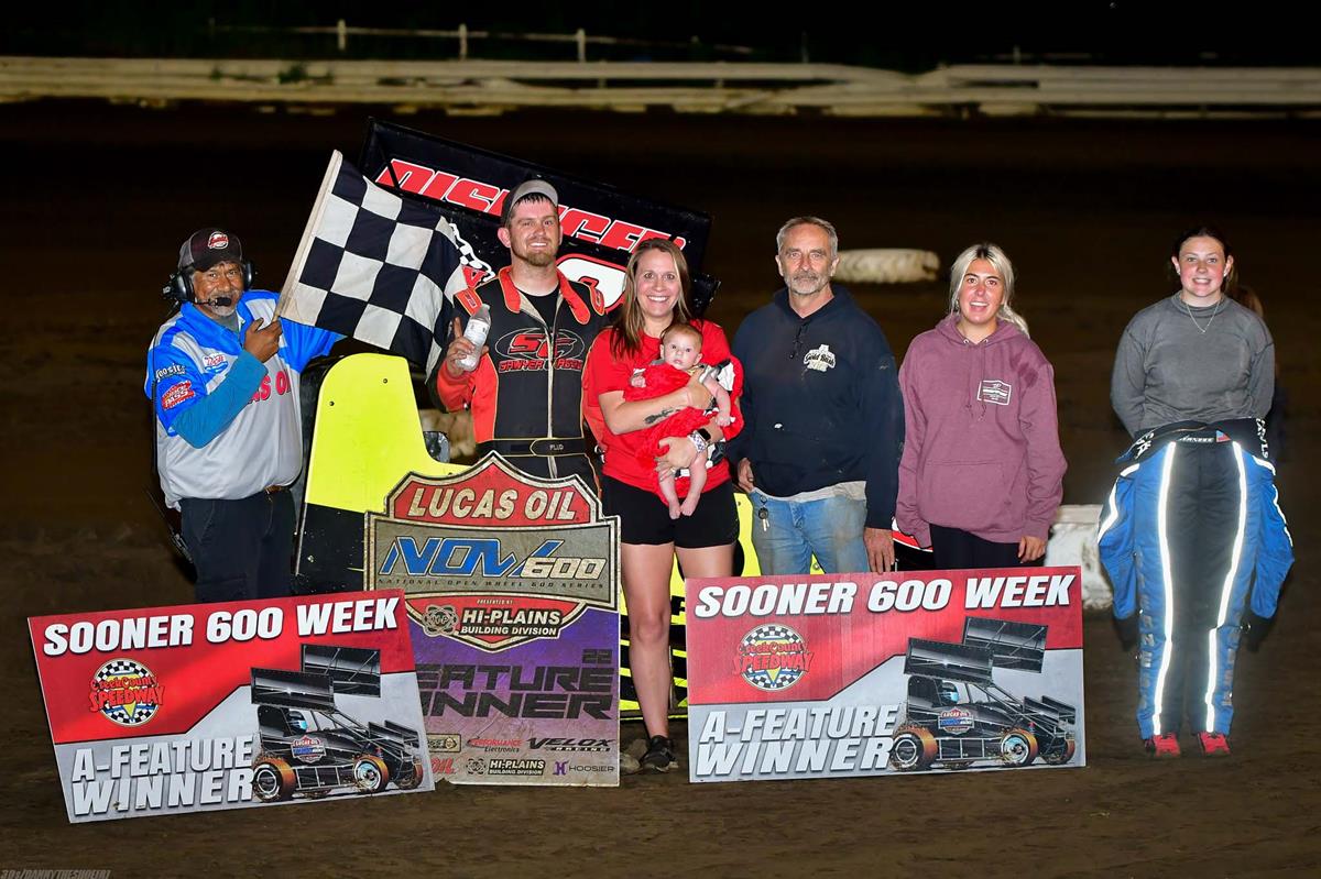 Flud Sweeps While Nunley and Smith Capture Sooner 600 Week Wins At Creek County Speedway