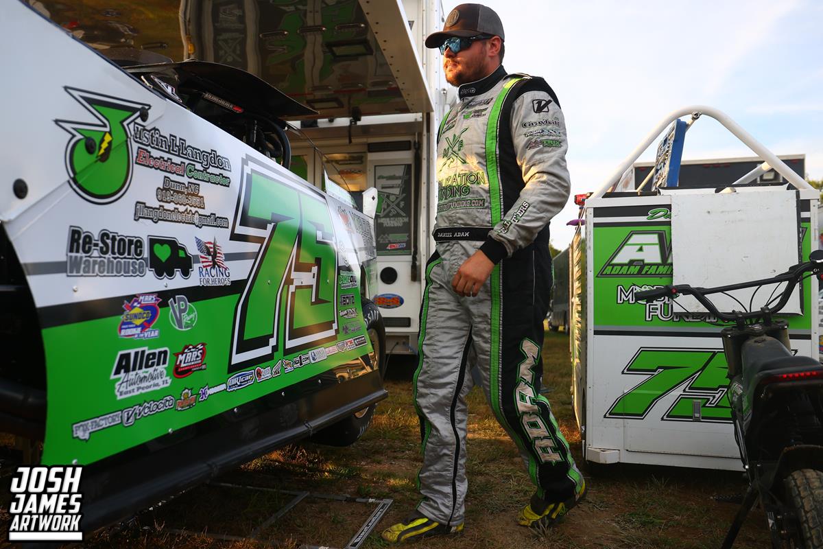 Brownstown Bullring (Brownstown, IL) – MARS Late Model Championship – Brownstown 100 – September 13th, 2024. (Josh James Artwork)