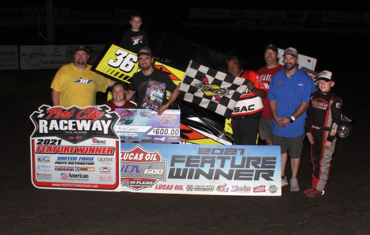 Flud, Benson and Carroll Capture Lucas Oil NOW600 Pete Frazier Memorial Victories at Port City Raceway