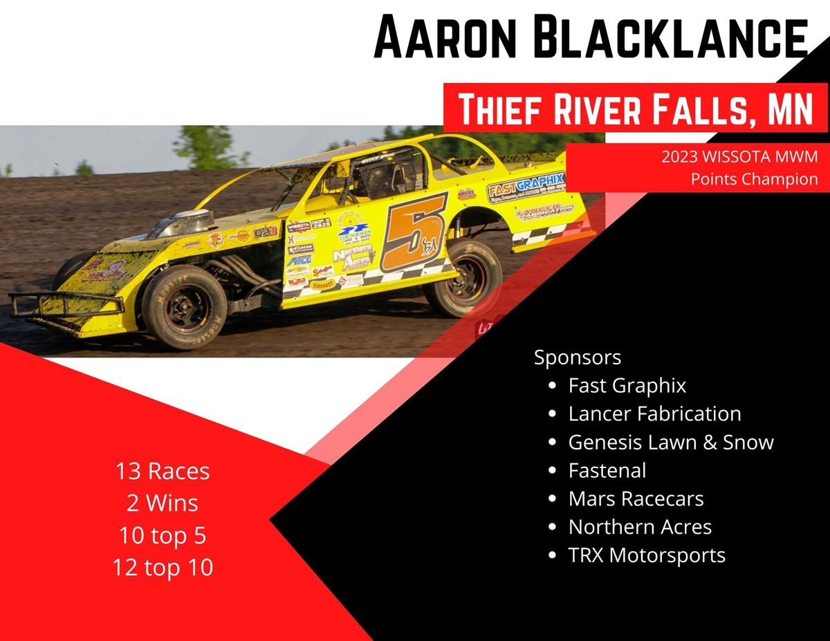 Congratulations To Aaron Blacklance