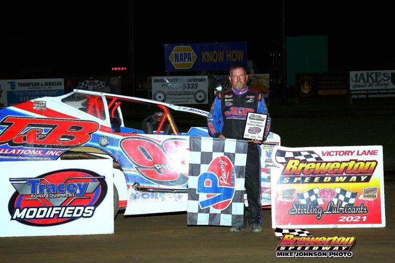 Jimmy Phelps Brewerton Speedway Modified Win Keeps Him in The Hunt for The Championship: Top-Three in Sportsman Separated by Four Points