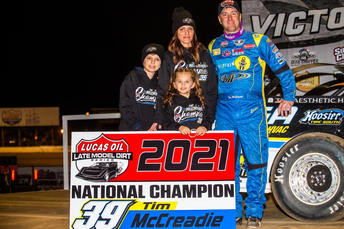 Tim McCreadie Crowned 2021 Lucas Oil National Champion