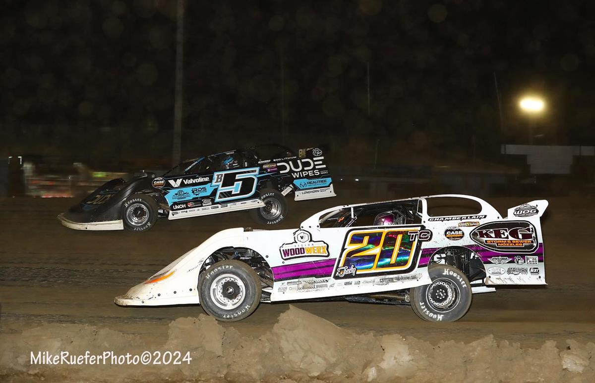 Maquoketa Speedway (Maquoketa, IA) – World of Outlaws – Hawkeye 100 – August 16th-17th, 2024. (Mike Ruefer Photos)