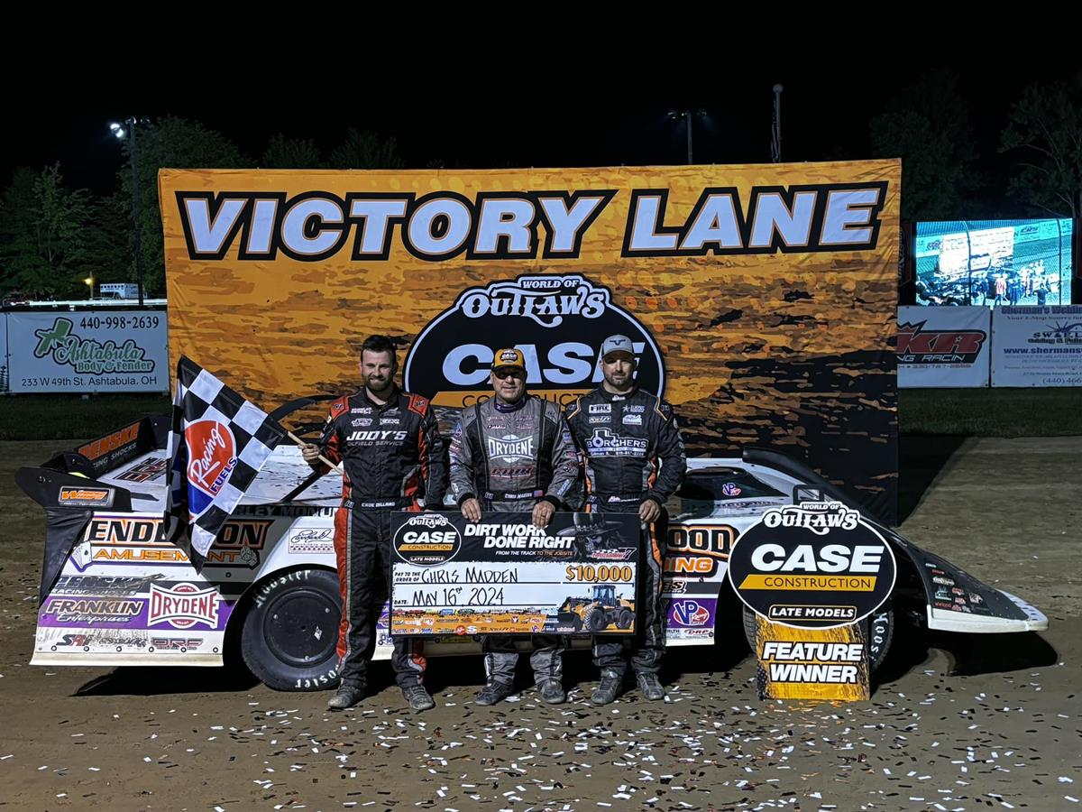Raceway 7 (Conneaut, OH) – World of Outlaws Case Late Model Series – May 16th, 2024.