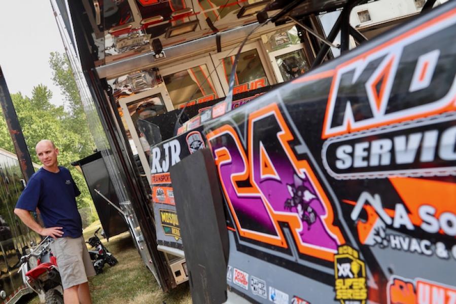 Peoria Speedway (Peoria, IL) – DIRTcar Summer Nationals – June 14th, 2023. (Brendon Bauman photo)