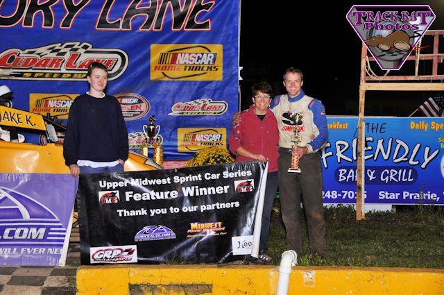 Jake Kouba With Exciting TSCS Win At Richert Memorial