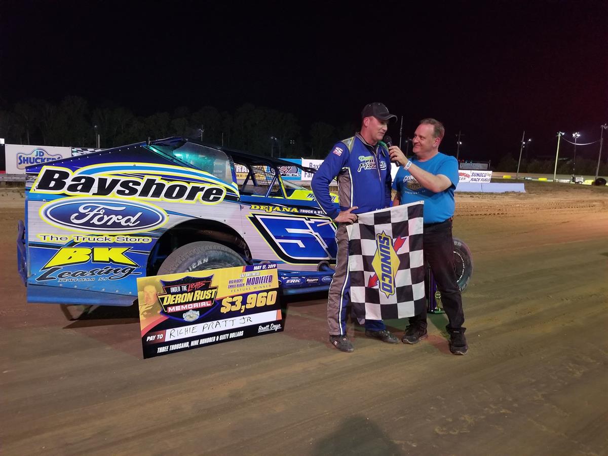 DERON RUST MEMORIAL RESULTS SUMMARY – GEORGETOWN SPEEDWAY MAY 17, 2019
