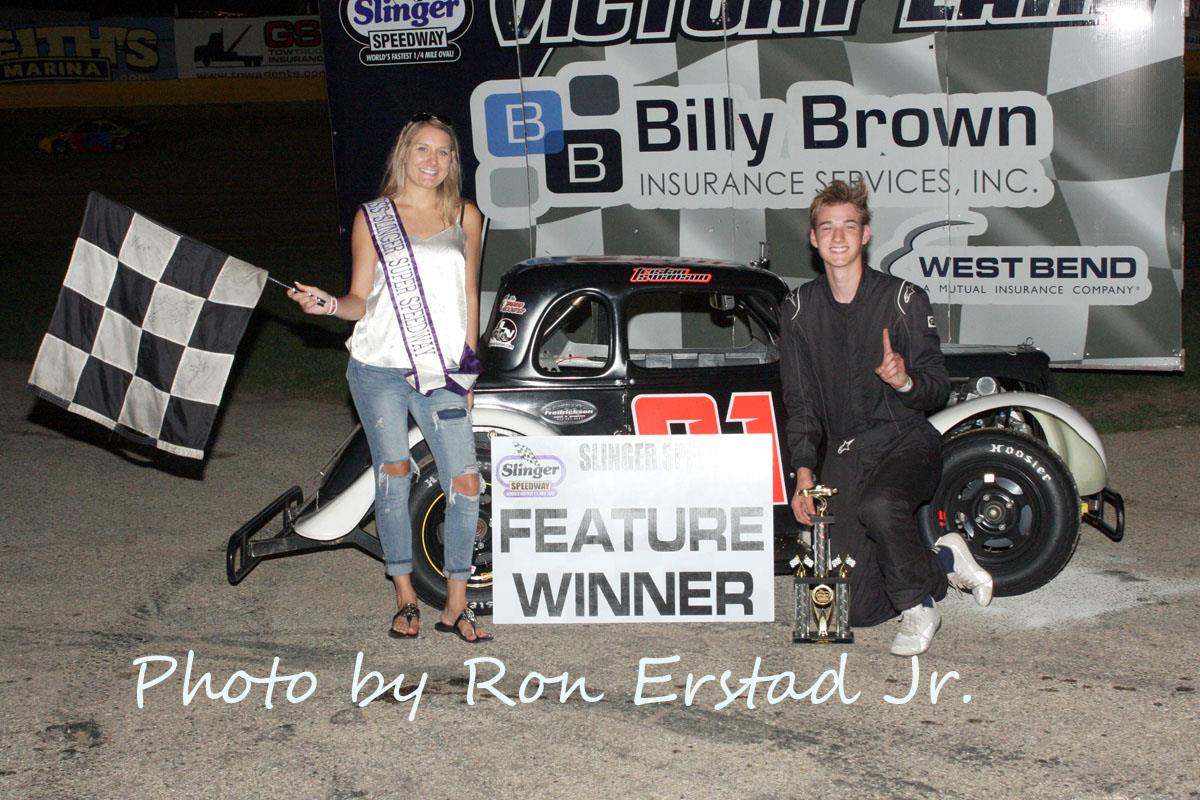Stark, Swanson, Tackes, Rose, and Hartwig score victories at Slinger Small Car Nationals