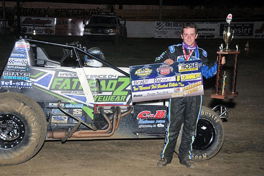 OKLAHOMA’S BACON GRABS CREEK COUNTY 30-LAPPER