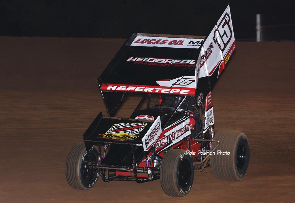 Sam Hafertepe, Jr. Charges To Top Five Finish At Short Track Nationals