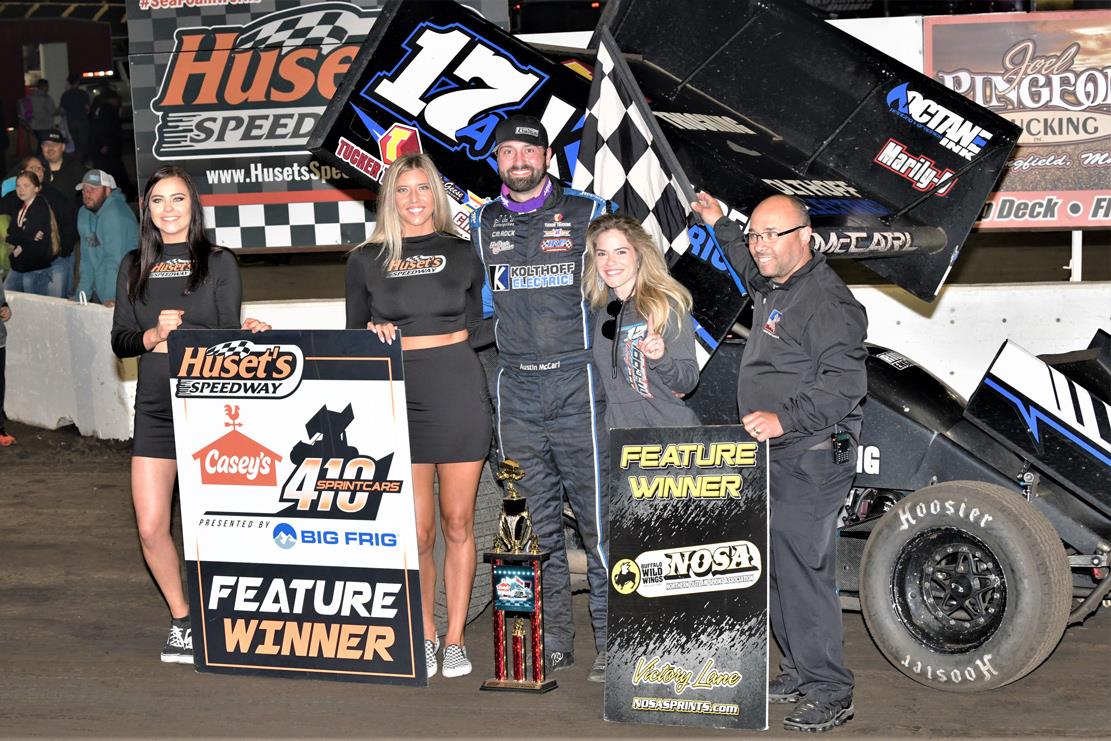 Austin McCarl, Olivier and Moore Earn Victories at Huset’s Speedway During Frankman Motors Night