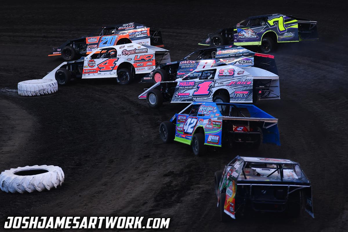 Fairbury Speedway (Fairbury, IL) – MARS Modified Championship – Illinois Dirt Shootout – May 23rd-25th, 2024. (Josh James Artwork)