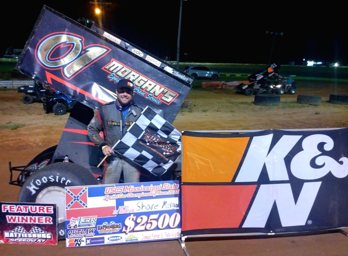 Shane Morgan Flies to 4th USCS Career Feature Win
