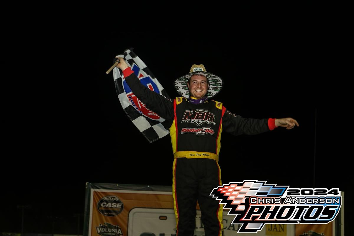 Volusia Speedway Park (Barberville, FL) – Crate Racin' USA Winter Series – Sunshine Nationals – January 18th-20th, 2024. (Chris Anderson Photo)