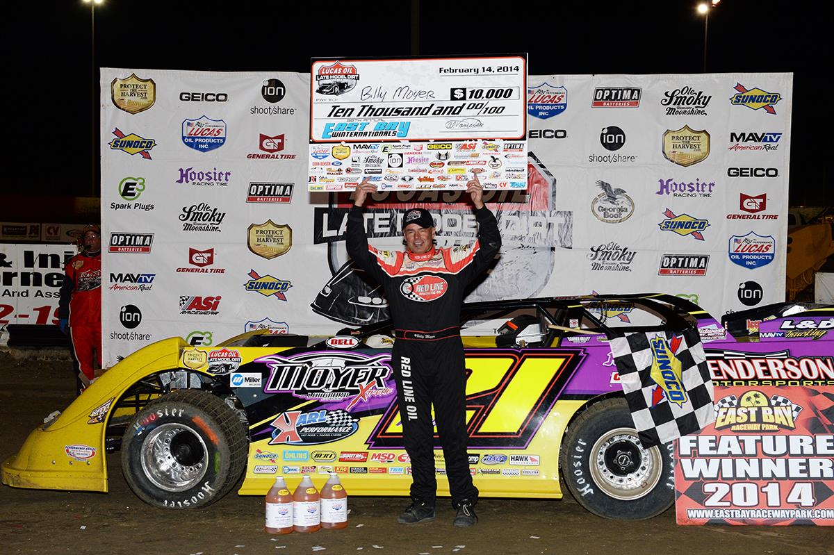 Billy Moyer Survives Battle with Blankenship to Win Friday Night at East Bay