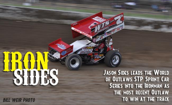 Jason Sides Leads the World of Outlaws STP Sprint Car Series into the Ironman at Federated Auto Parts Raceway at I-55
