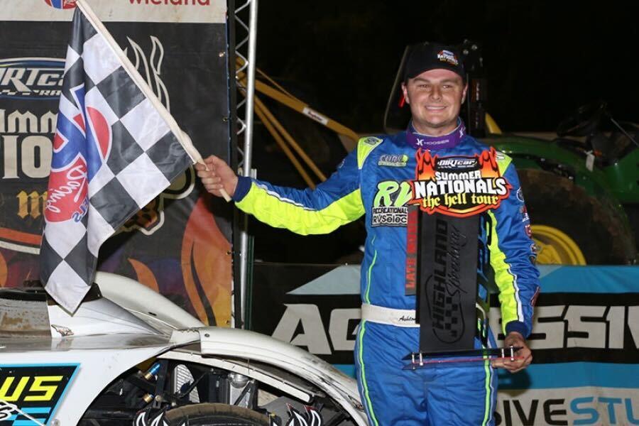 Highland Speedway (Highland, IL) – DIRTcar Summer Nationals – July 8th, 2023. (Terry Page Photo)