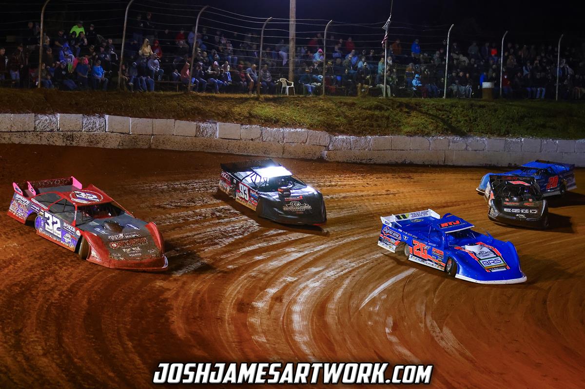 Tri-County Racetrack (Brasstown, NC) – Castrol FloRacing Night in America – Tar Heel 53 – October 12th, 2023. (Josh James Artwork)
