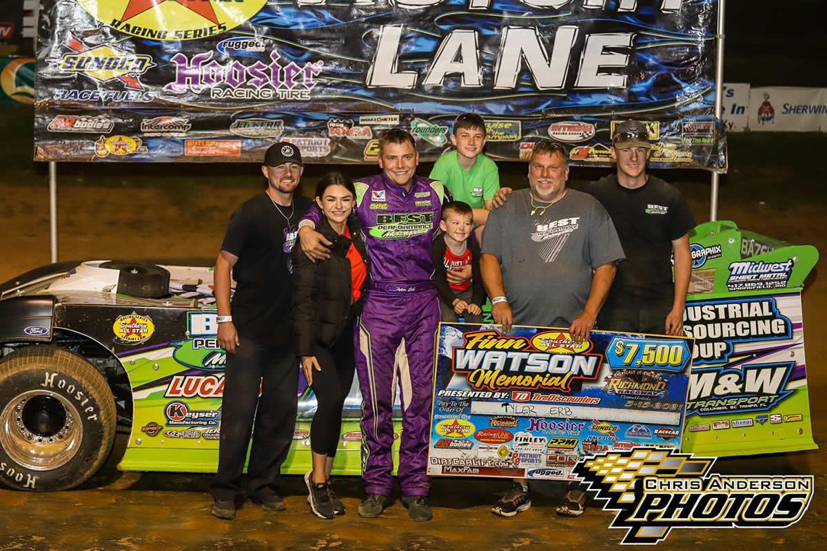 Tyler Erb scores $7,500 SAS win at Richmond