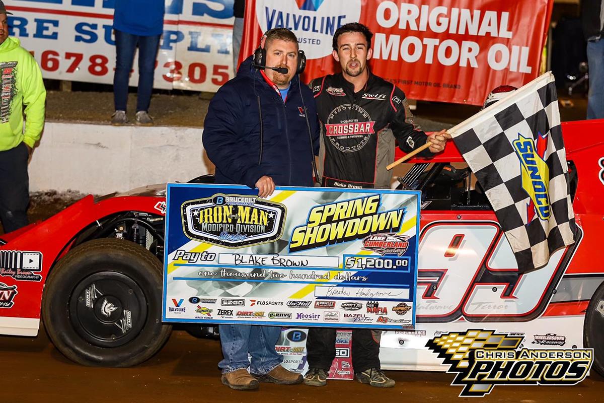 Brown Scores Brucebilt Performance Iron-Man Modified Series Spring Showdown Win at Lake Cumberland