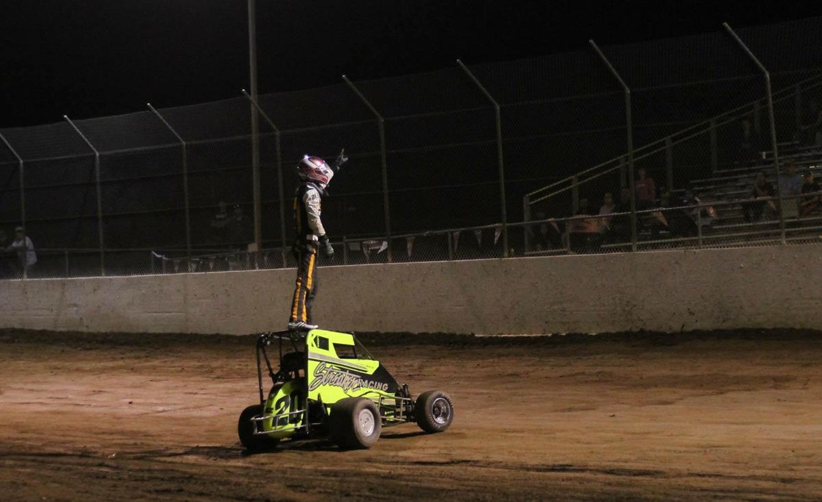 Jarrett Martin Storms to Victory at Show Low Speedway Park