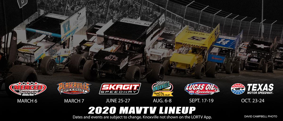 MAVTV Motorsports Network To Broadcast 13 Lucas Oil American Sprint Car Series Events In 2020