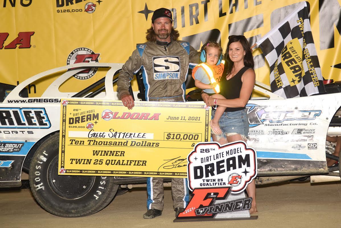 Satterlee wins Dream prelim at Eldora; finishes 9th in finale