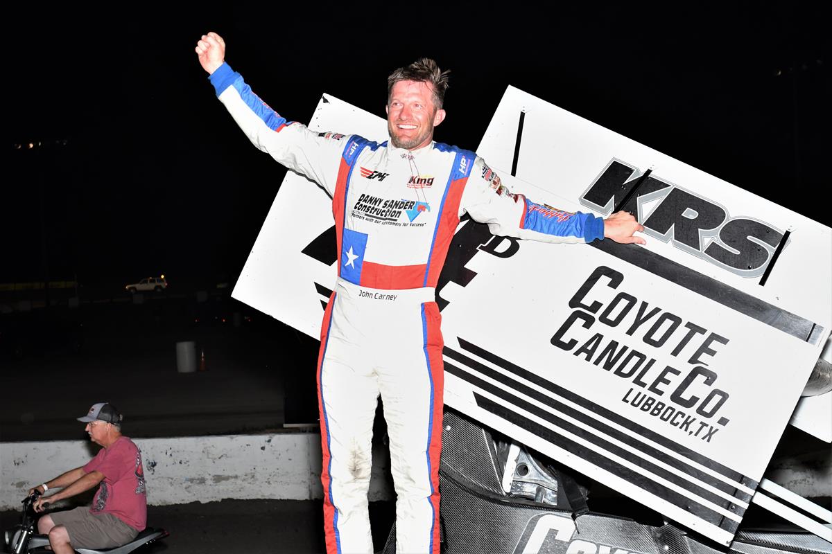 John Carney II Tops ASCS Elite Outlaw At The Devil’s Bowl Speedway!